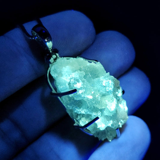 Blue Zincite Pendant