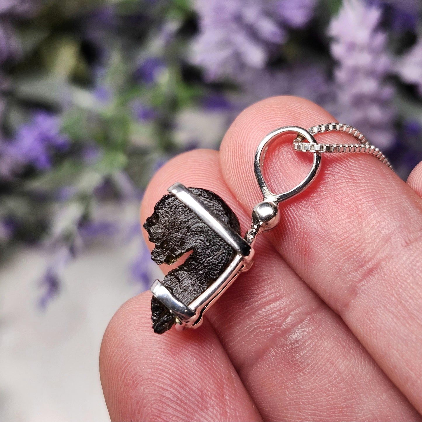 Moldavite Pendant