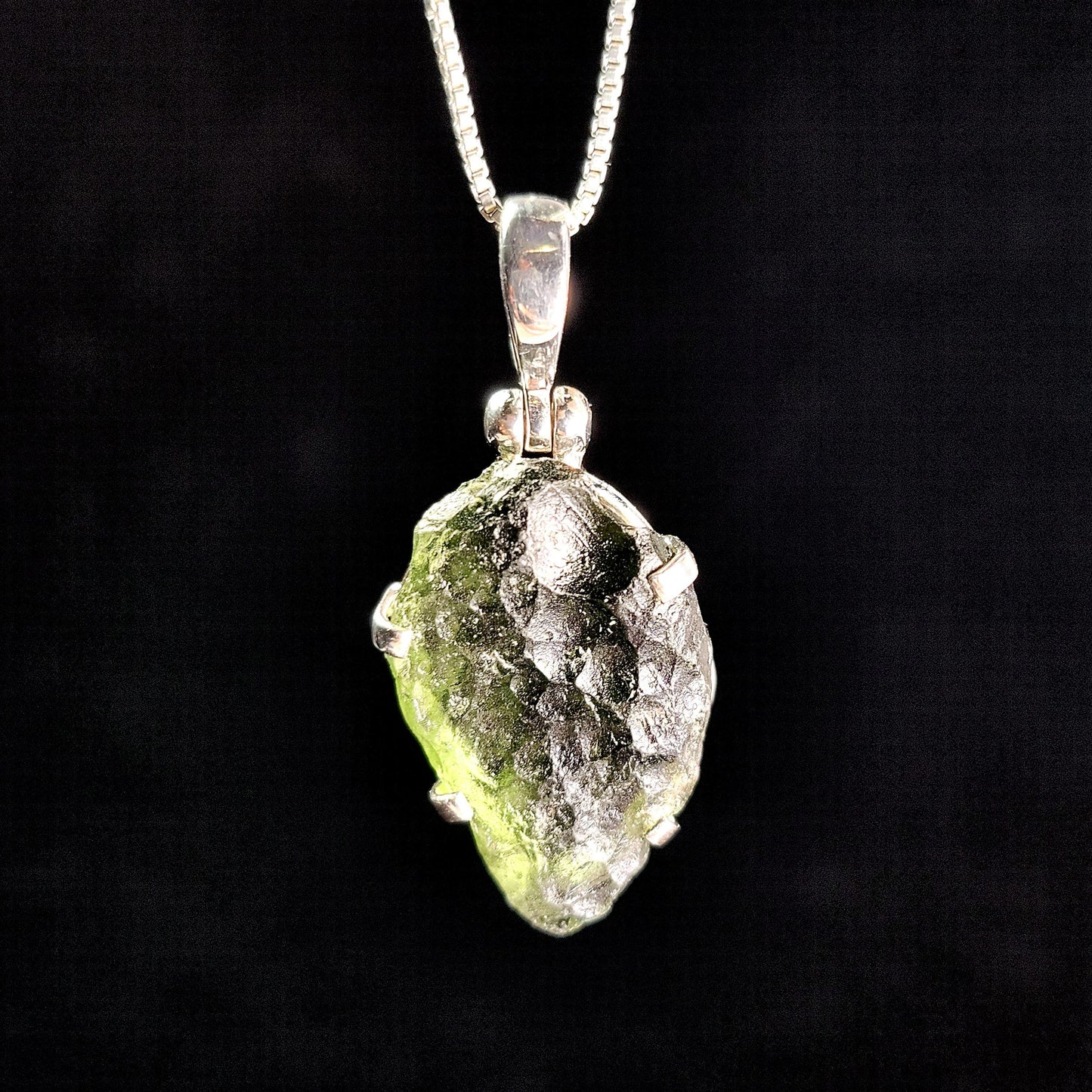 Moldavite Pendant