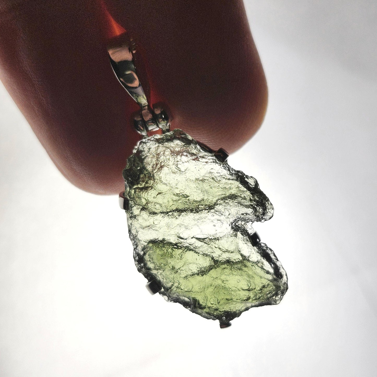 Moldavite Pendant