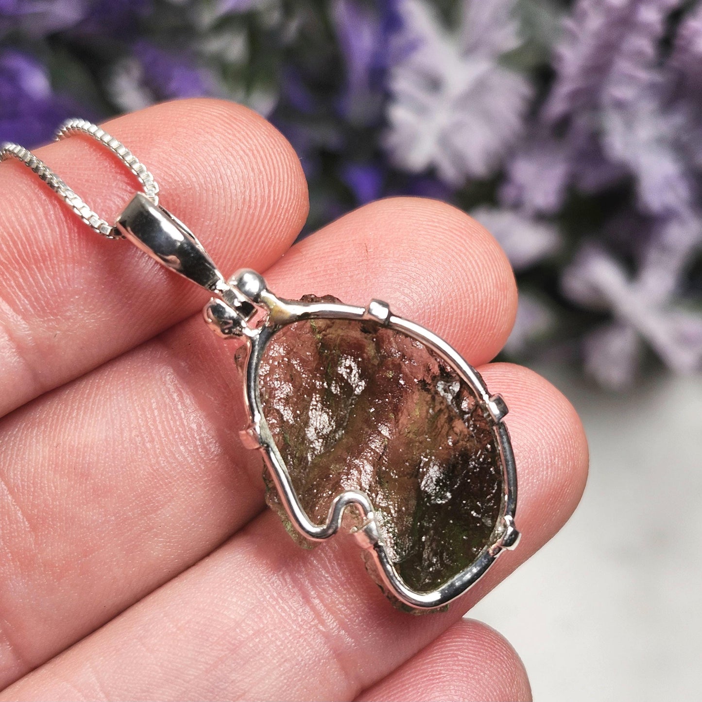 Moldavite Pendant
