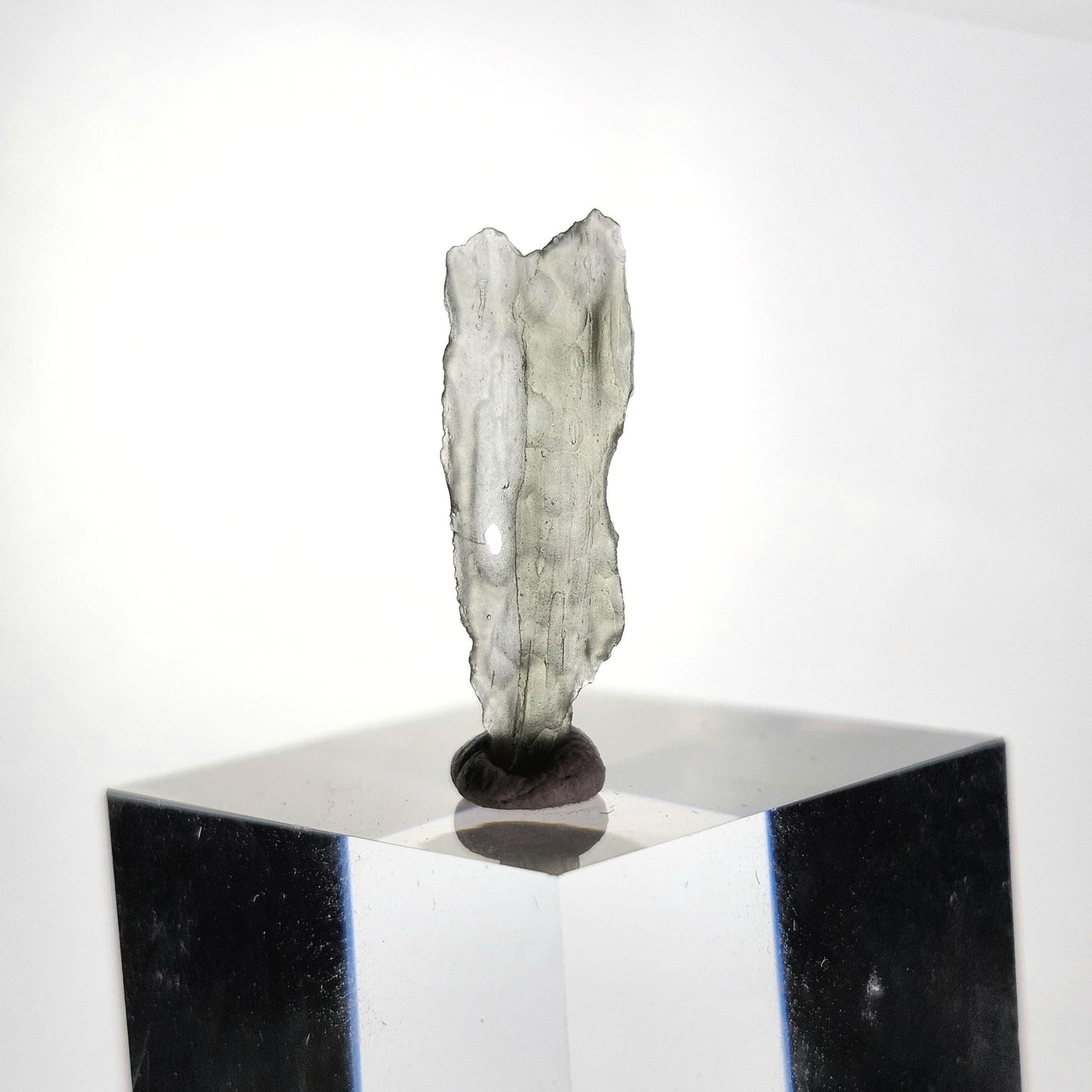 Angel Chime Moldavite with Natural HOLE