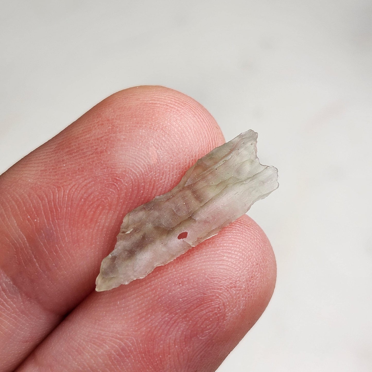 Angel Chime Moldavite with Natural HOLE