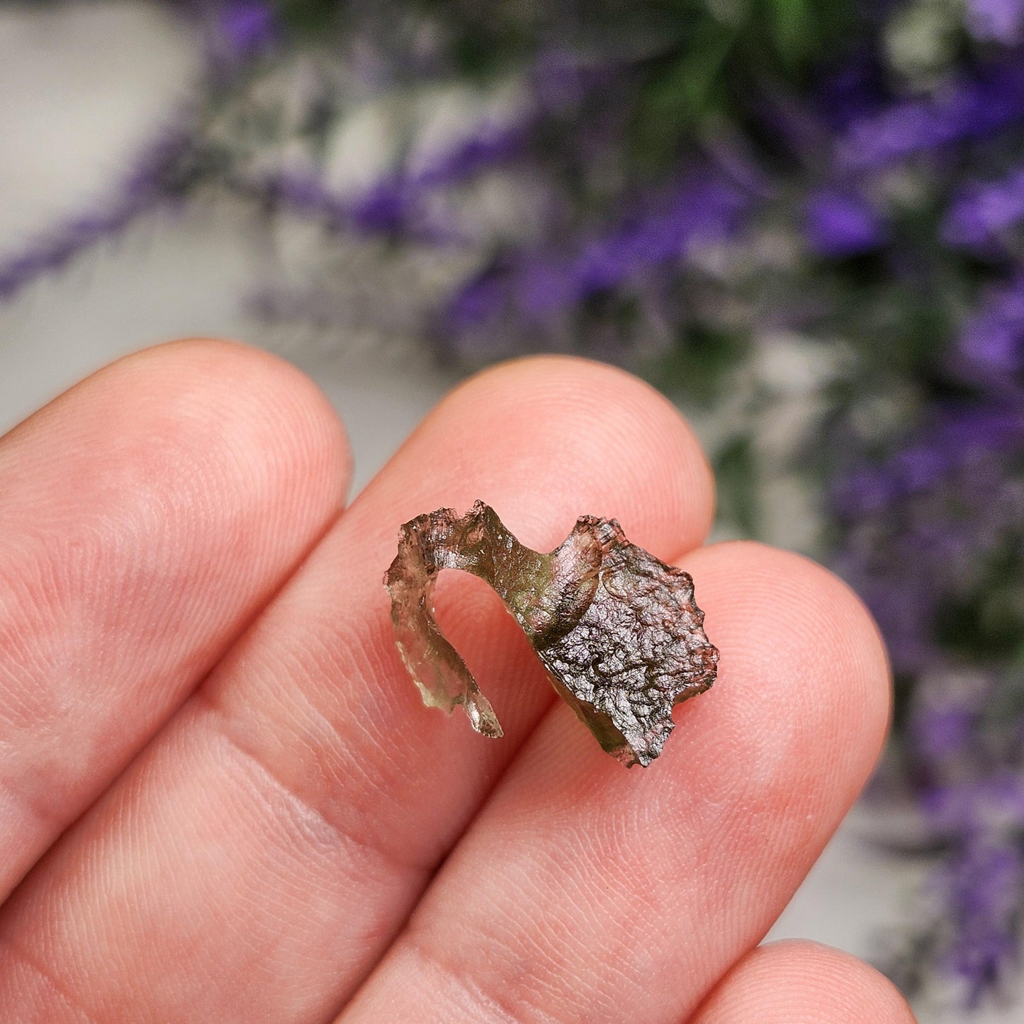 Angel Chime Moldavite