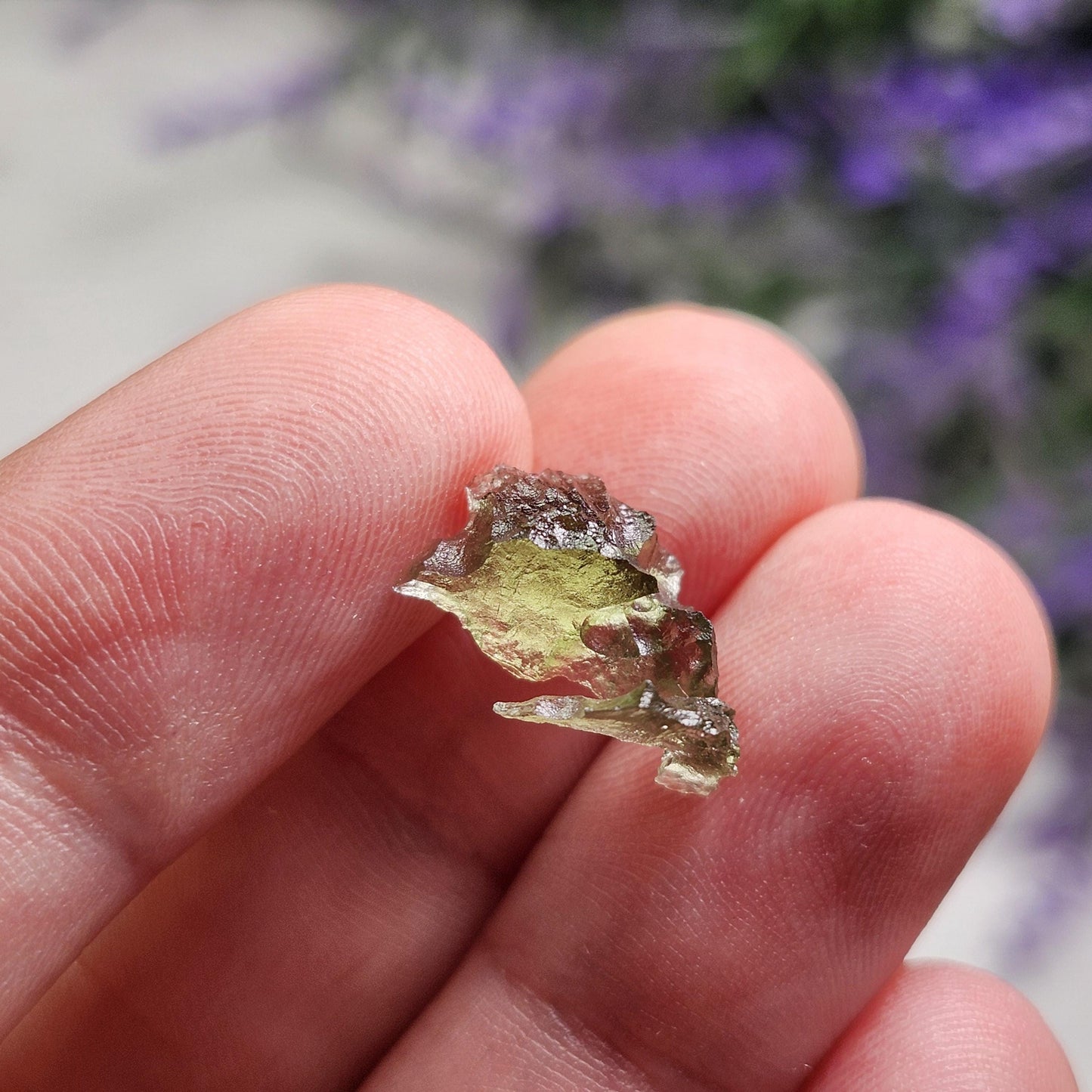 Angel Chime Moldavite