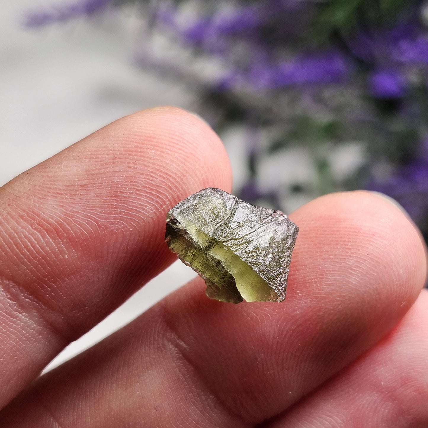 Angel Chime Moldavite (.69g) Moldavite