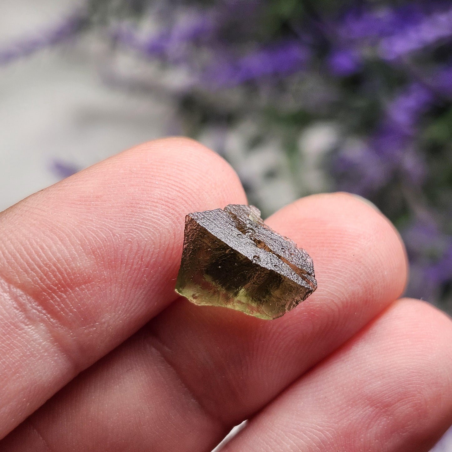 Angel Chime Moldavite (.69g) Moldavite
