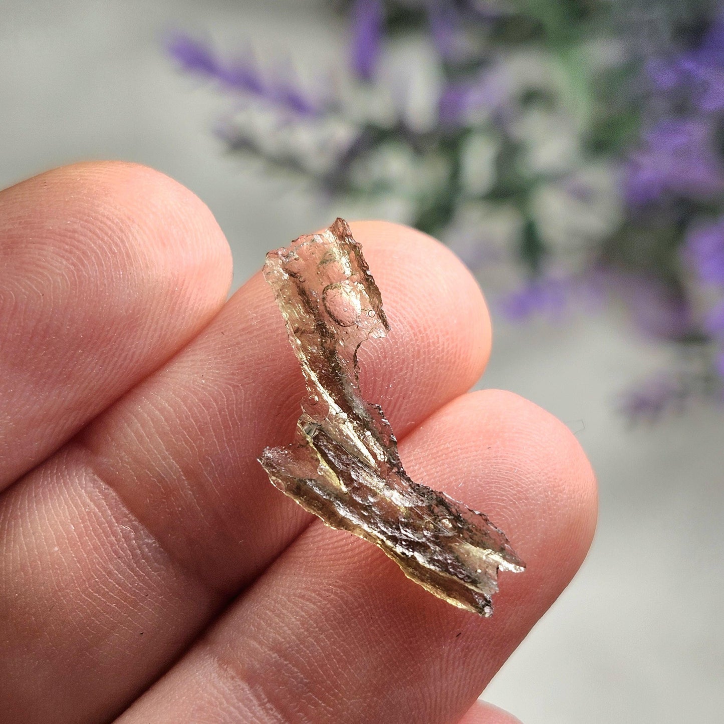 Angel Chime Moldavite