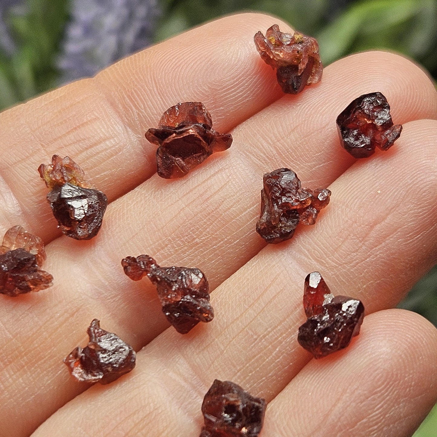Etched Garnet Crystal