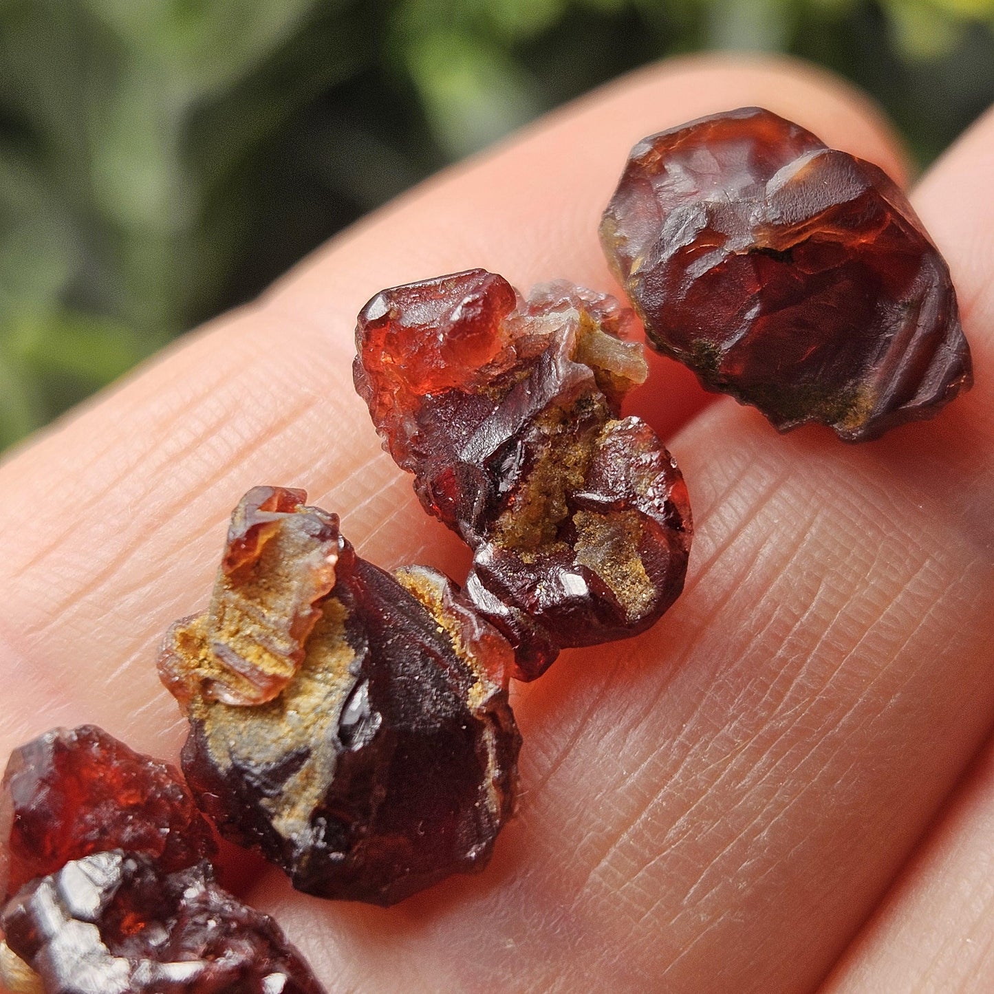 Etched Garnet Crystal