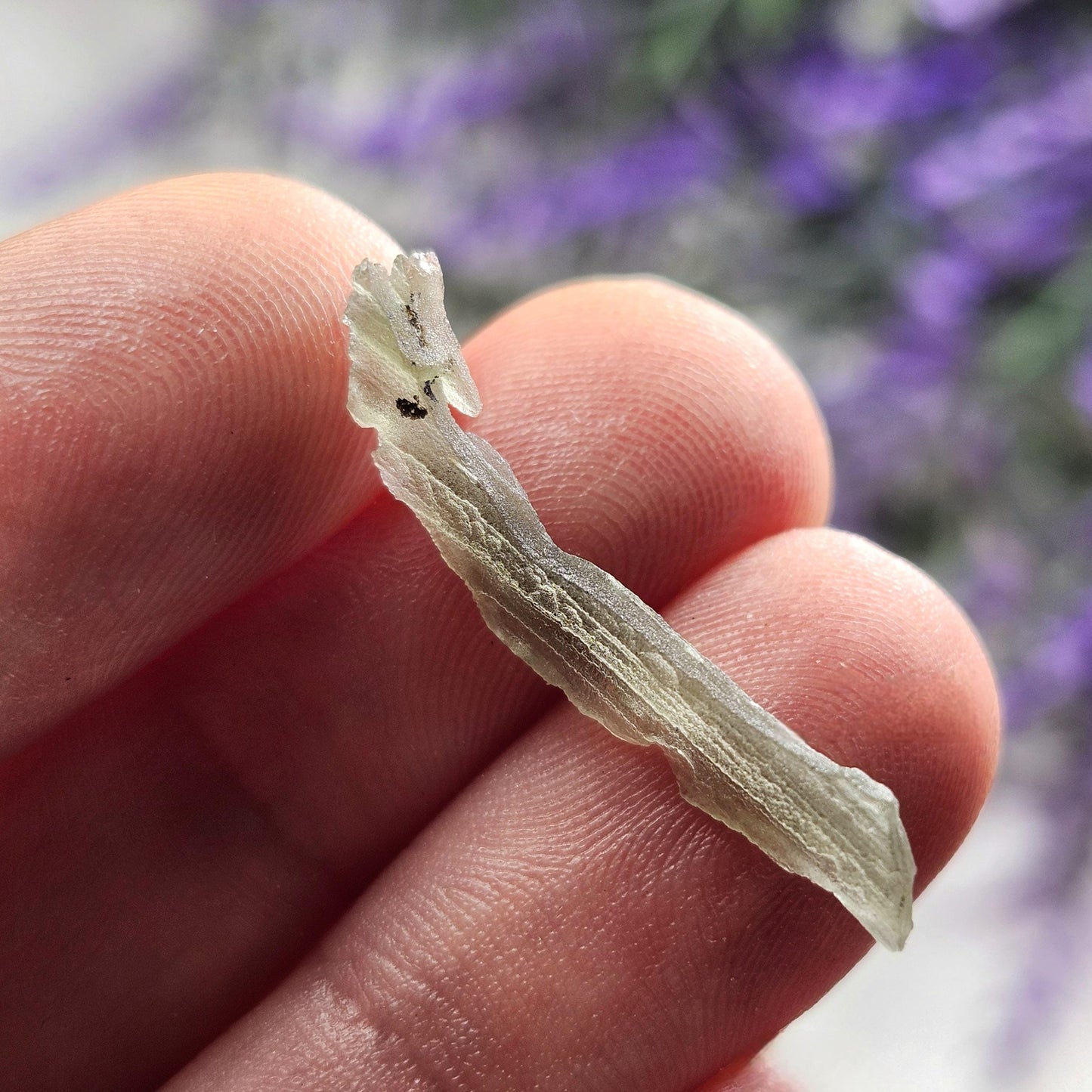 Angel Chime Moldavite