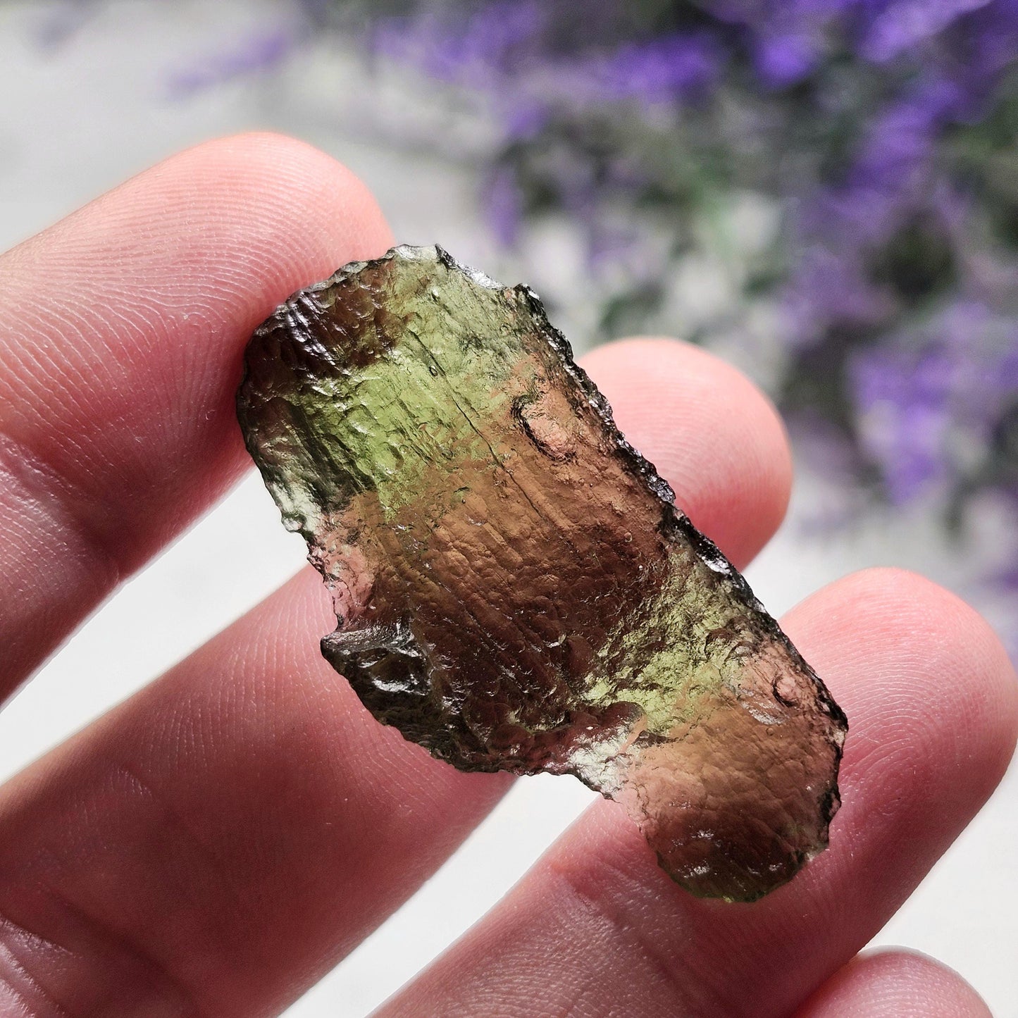 Angel Chime Moldavite