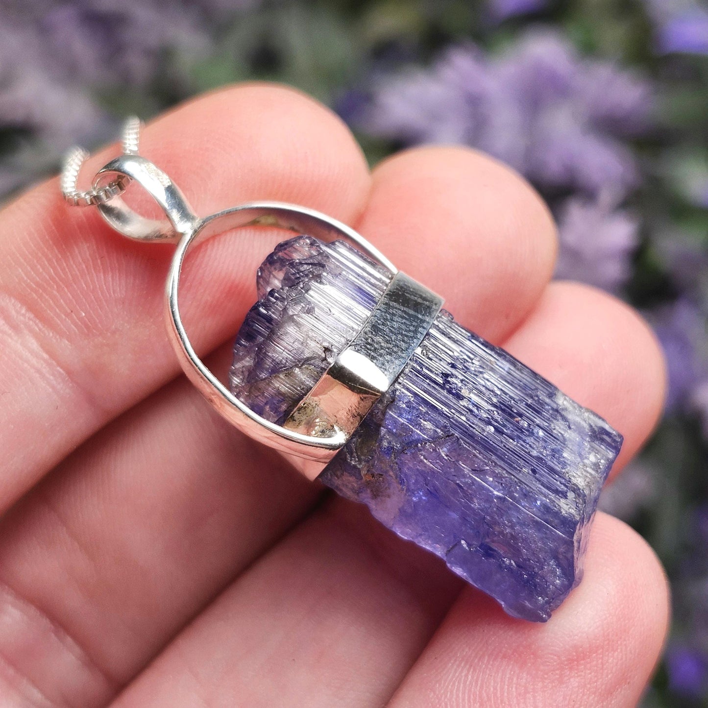 Blue Tanzanite Pendant
