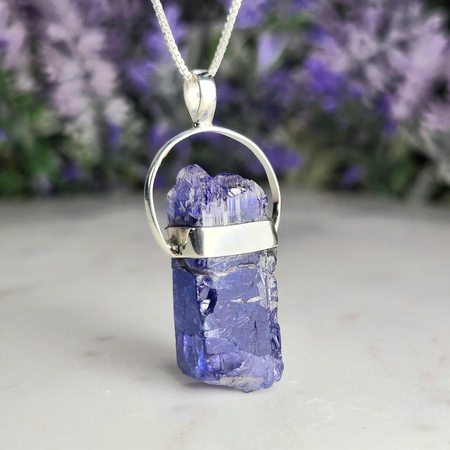 Blue Tanzanite Pendant