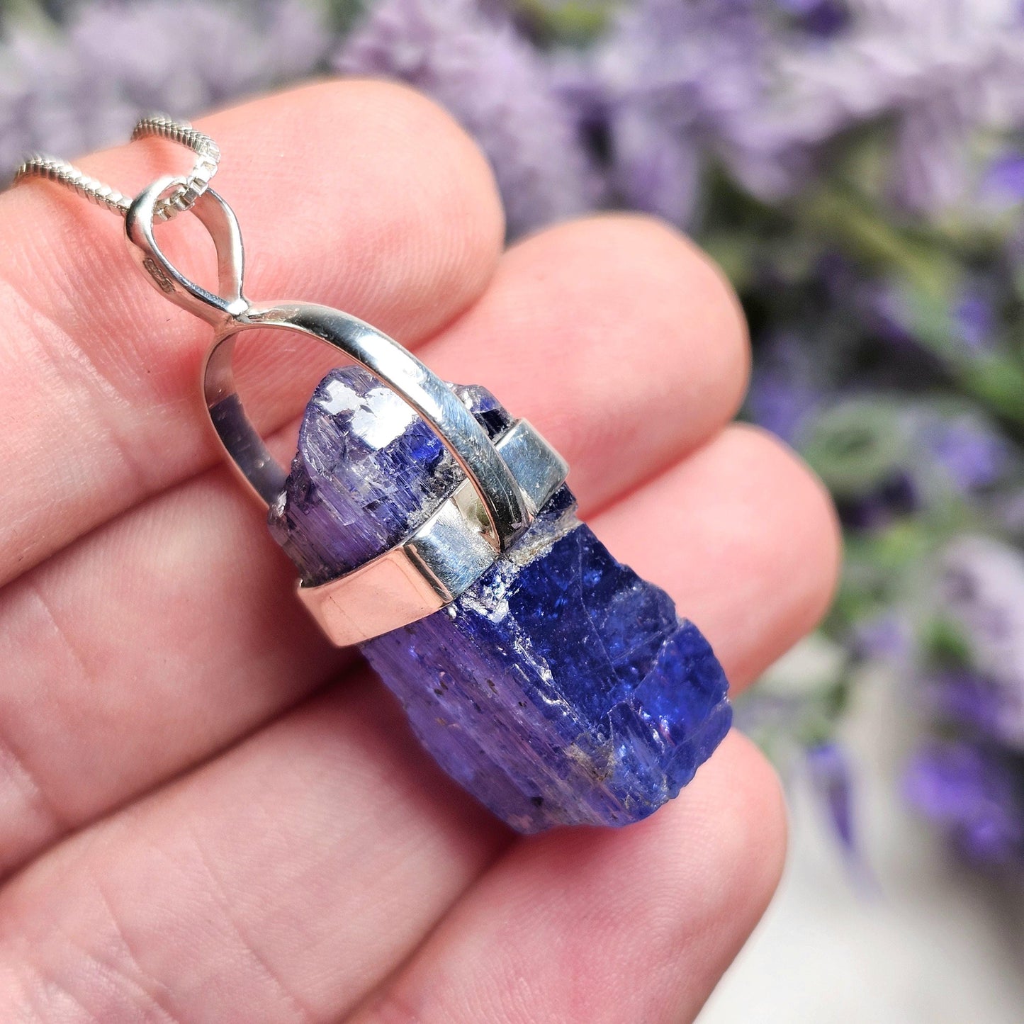Blue Tanzanite Pendant