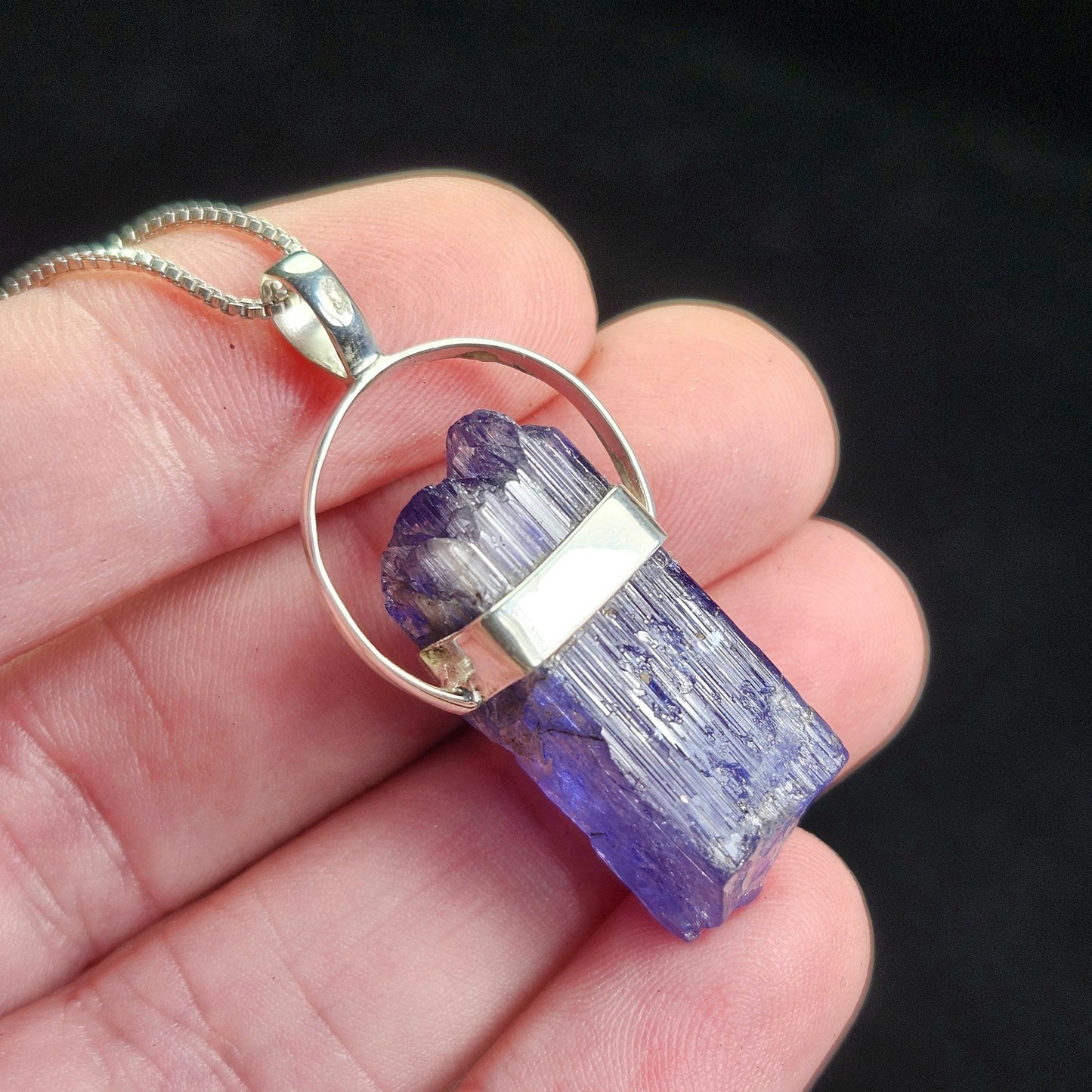 Blue Tanzanite Pendant