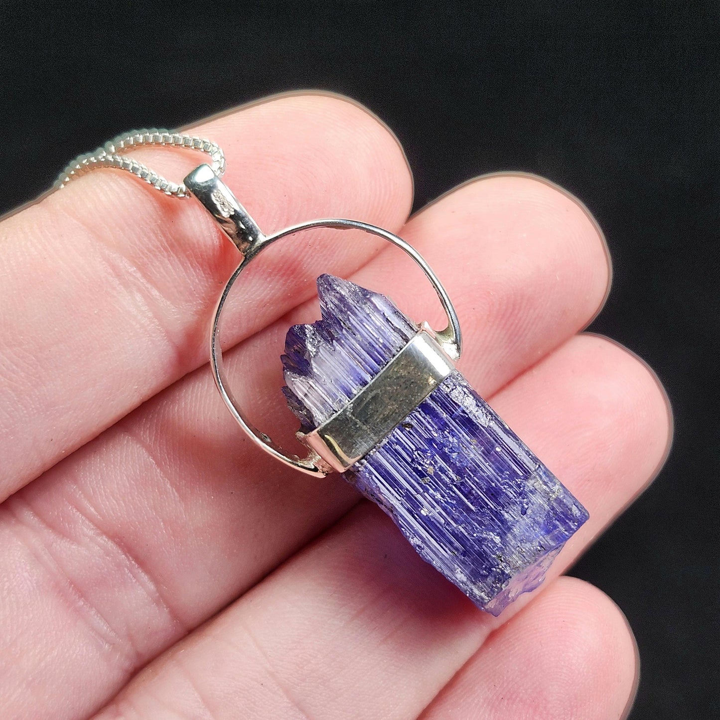 Blue Tanzanite Pendant