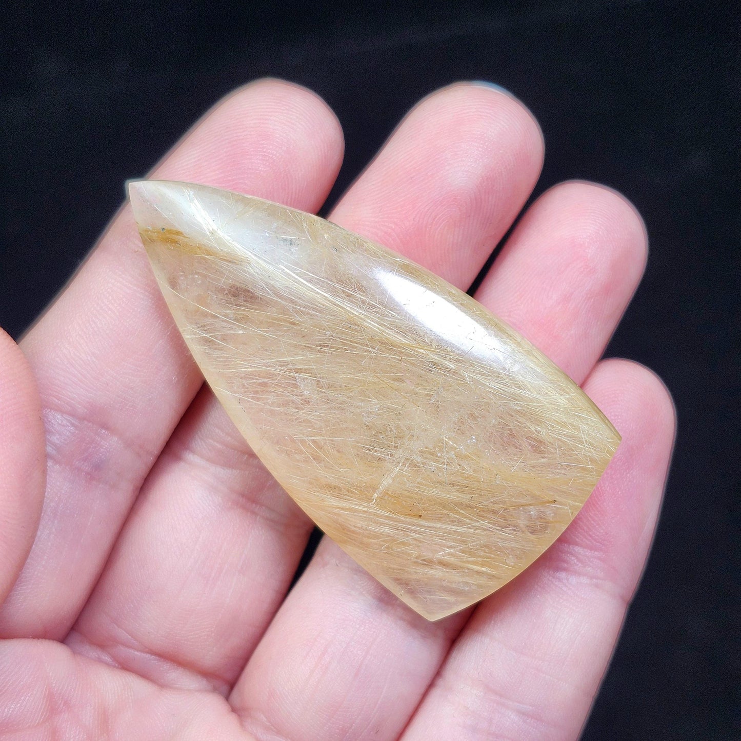 Angel Hair Golden Rutile