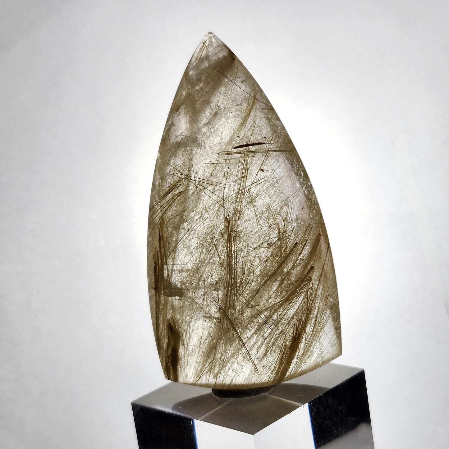 Angel Hair Golden Rutile