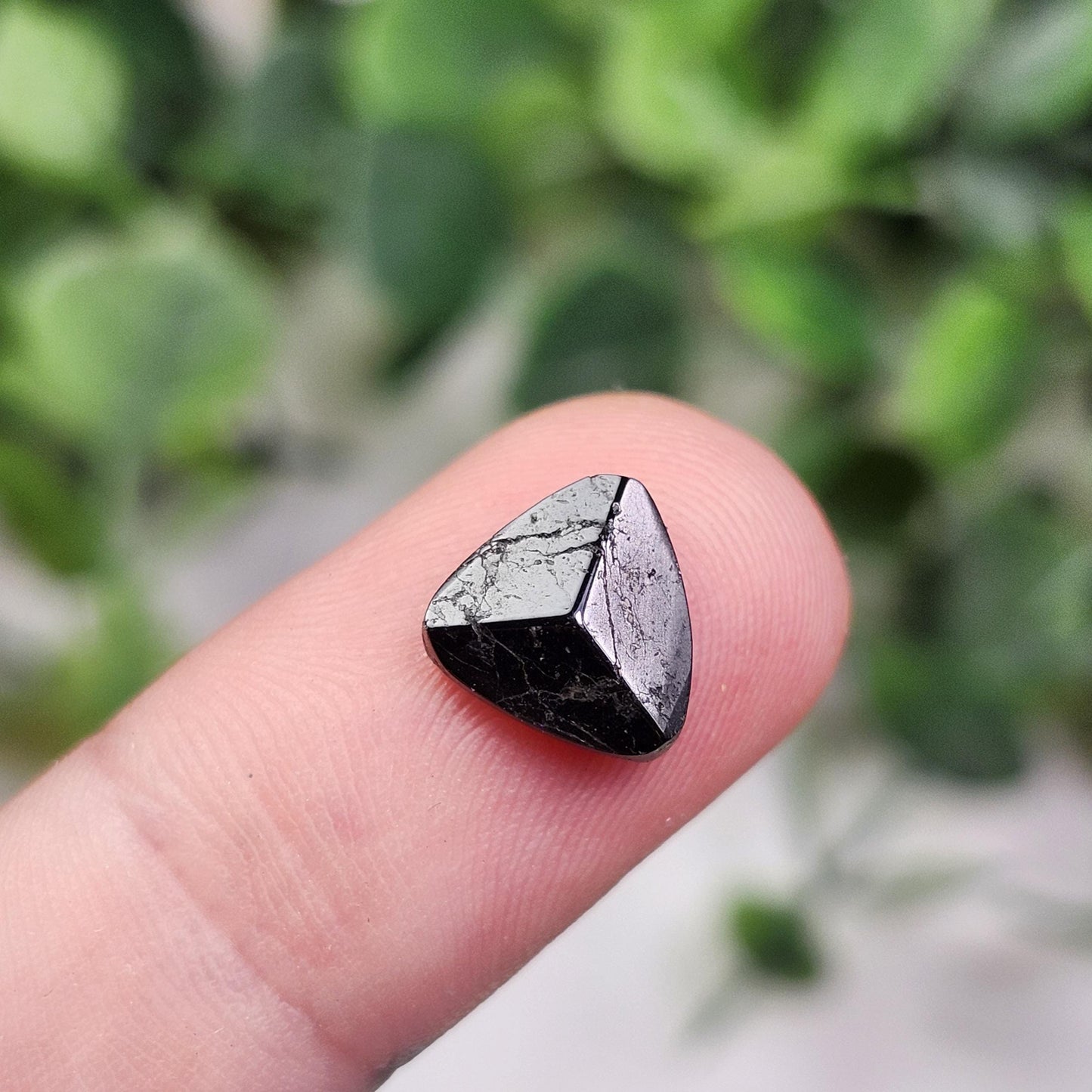 Black Tourmaline Triagonal Pyramid