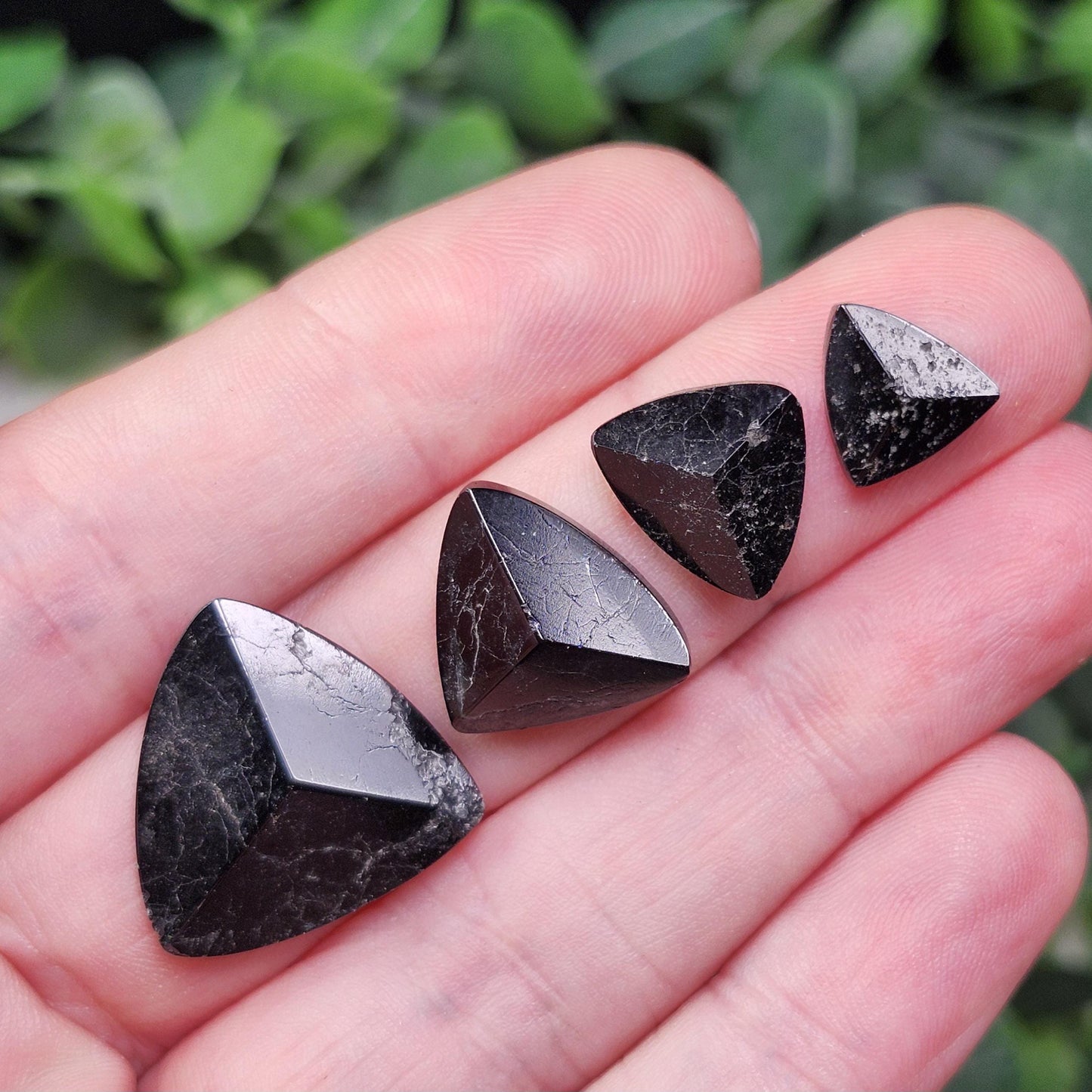 Black Tourmaline Triagonal Pyramid