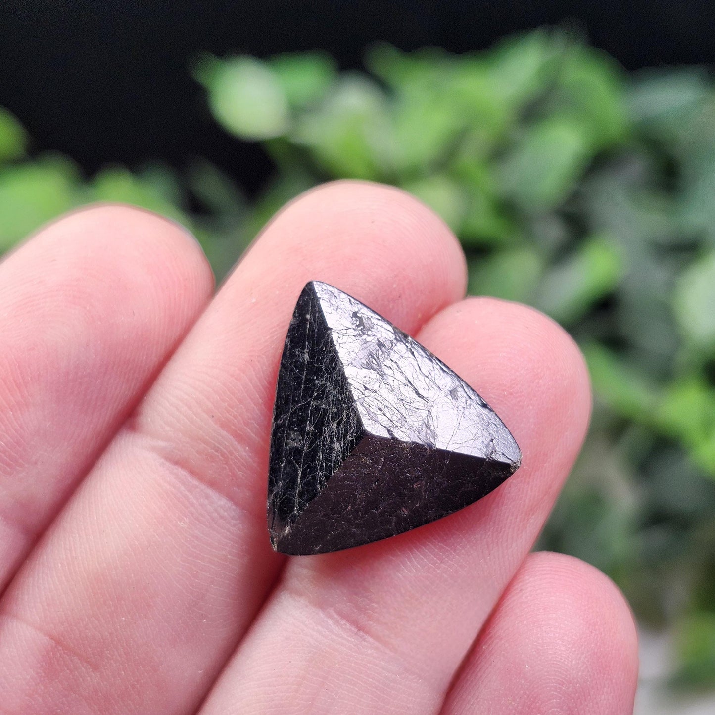 Black Tourmaline Triagonal Pyramid