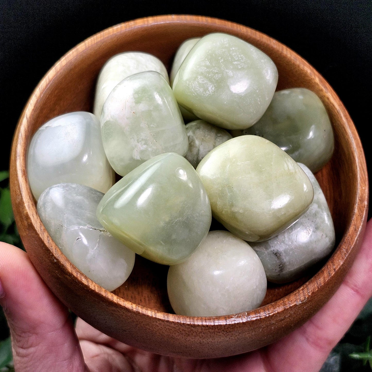 Tumbled Green Jade Crystal