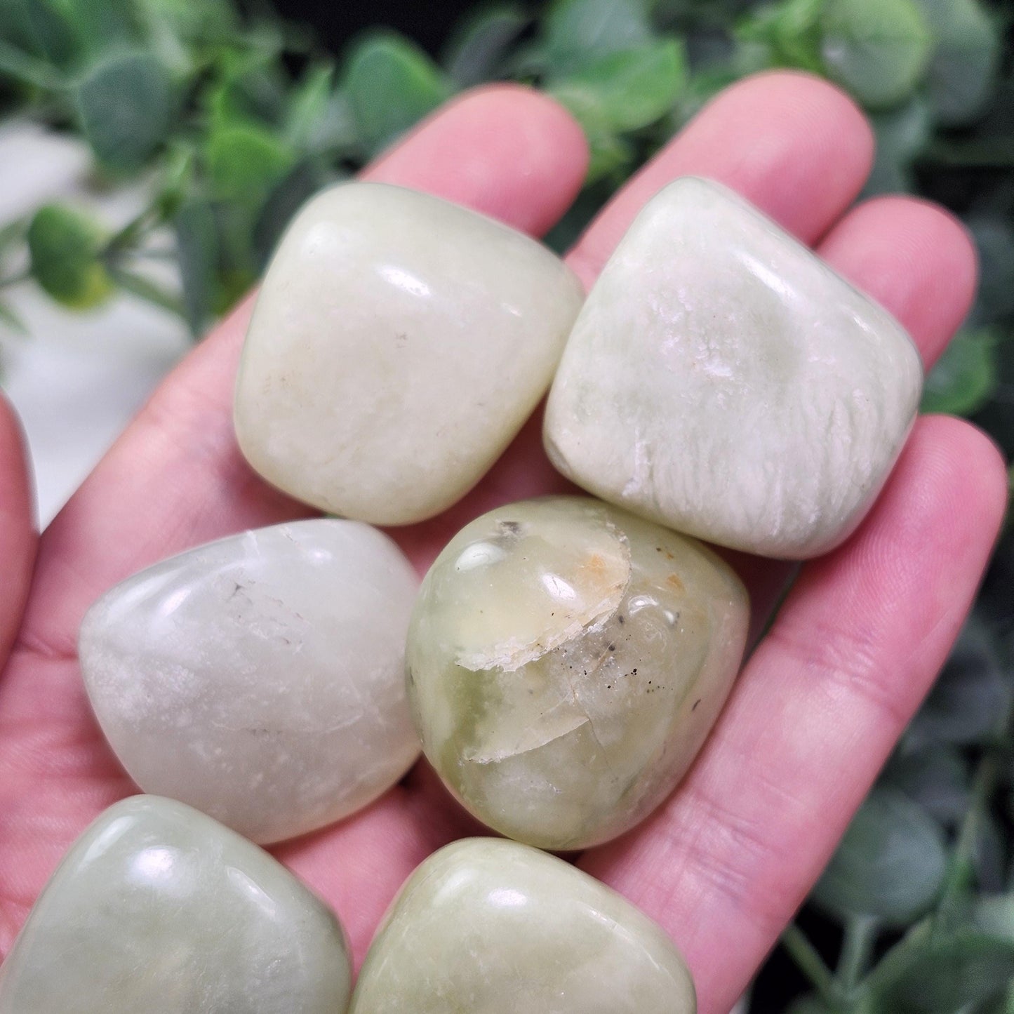 Tumbled Green Jade Crystal