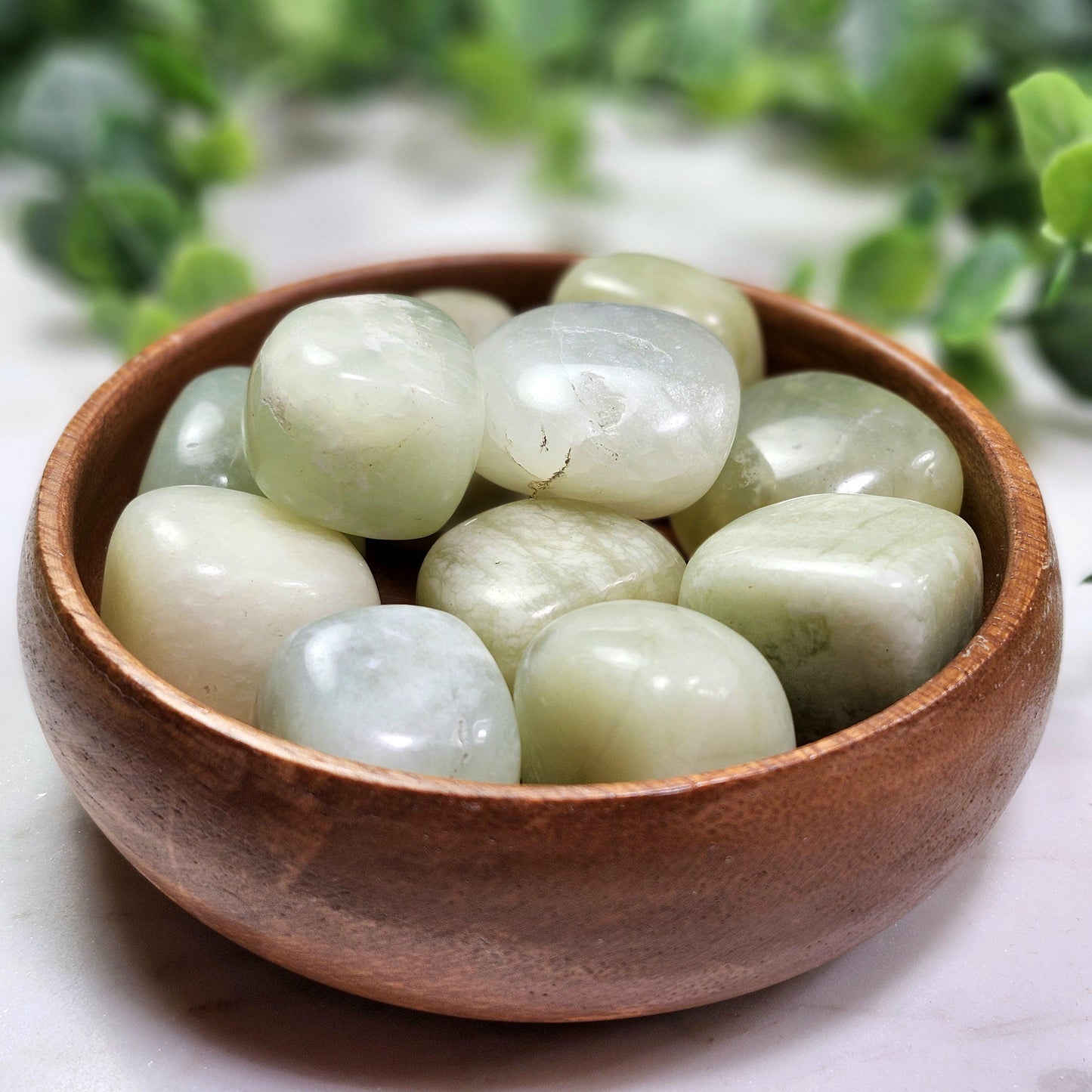 Tumbled Green Jade Crystal