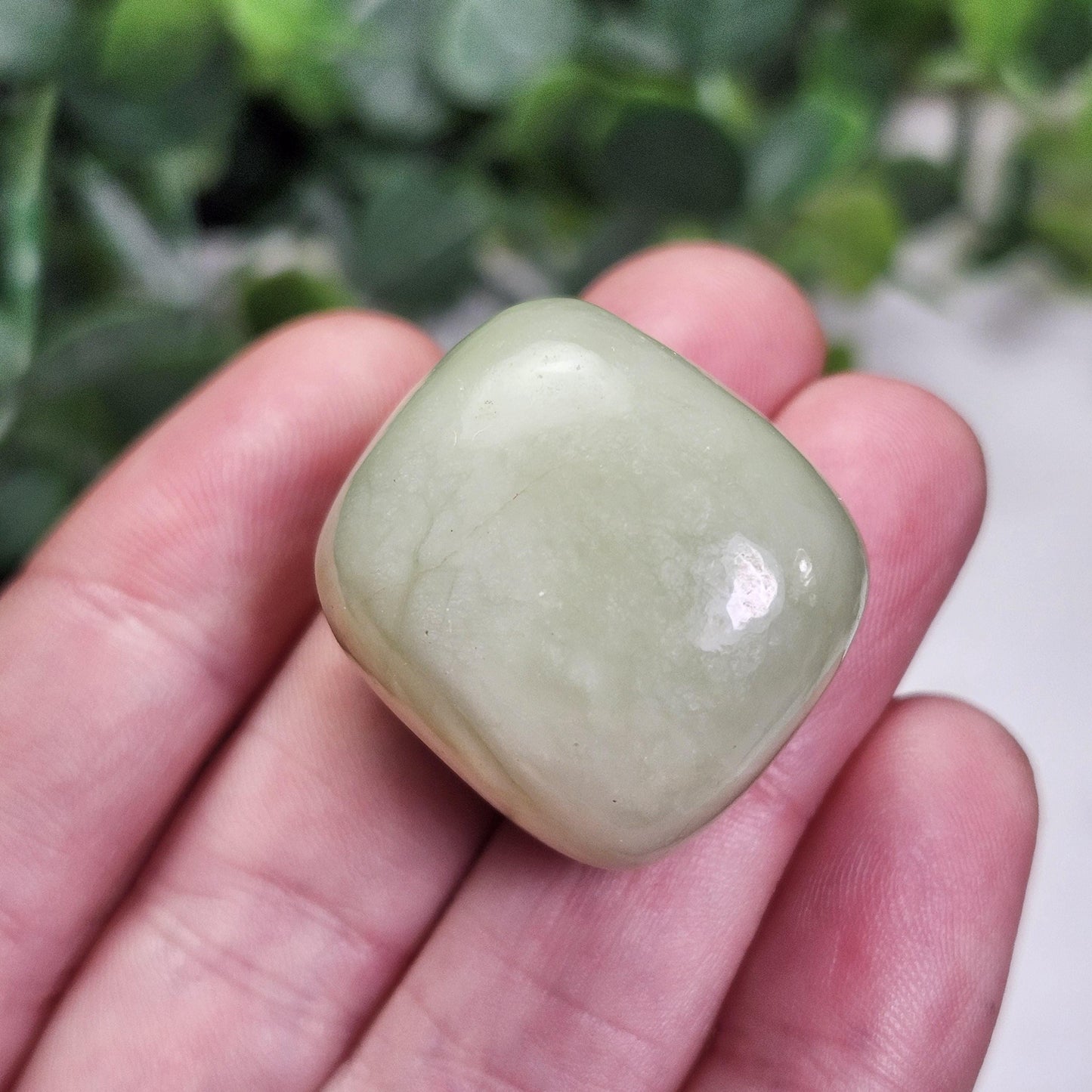 Tumbled Green Jade Crystal