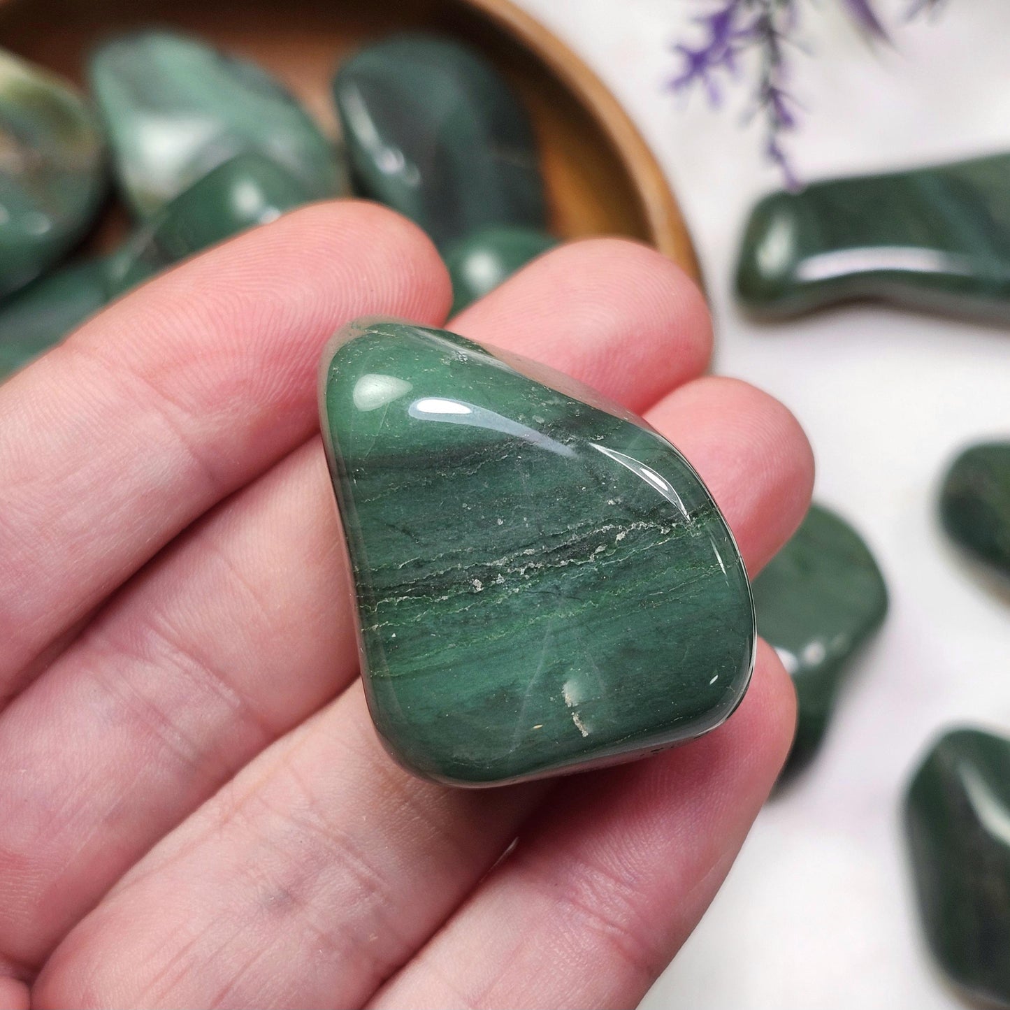 Green Chert Stone