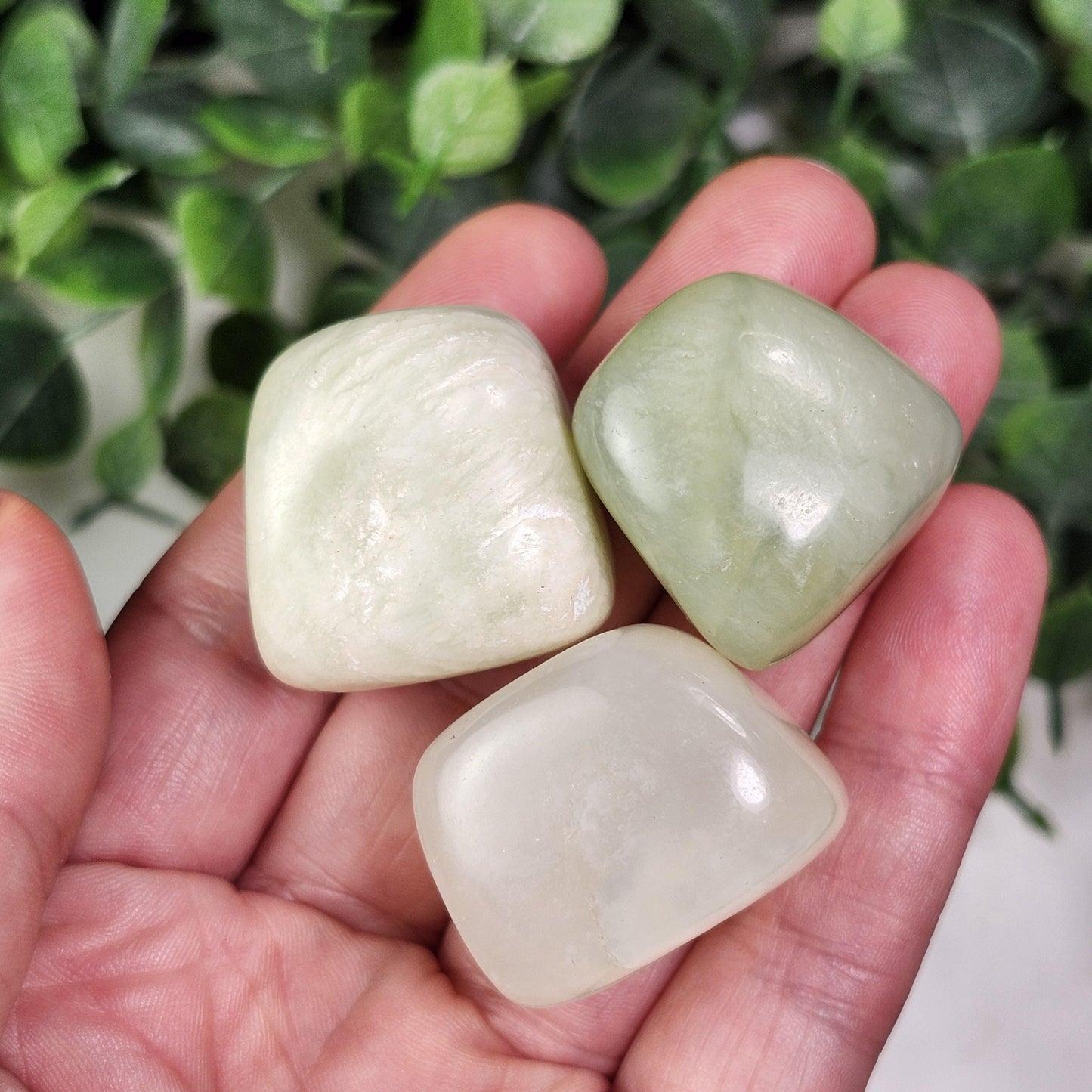 Tumbled Green Jade Crystal