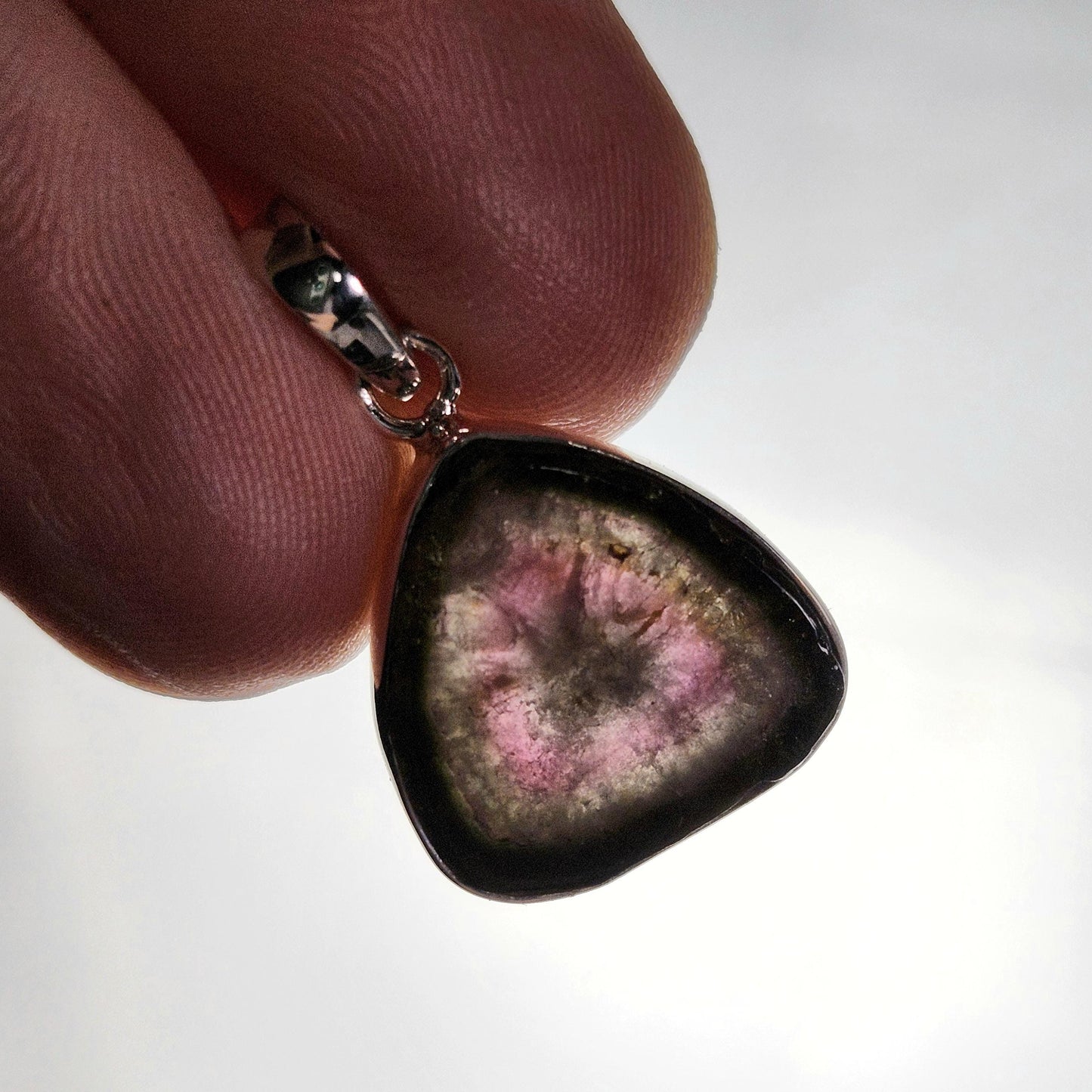 Watermelon Tourmaline Pendant