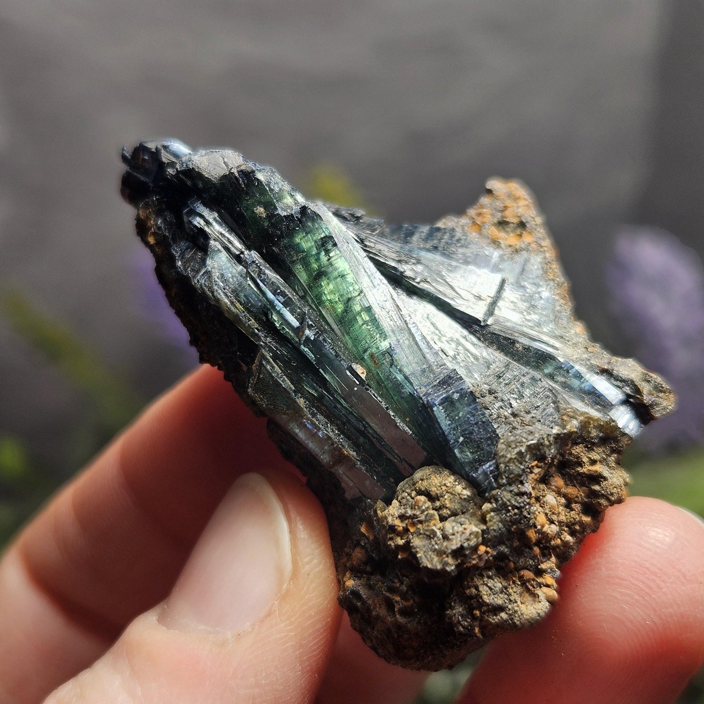 Vivianite Crystal Cluster (20