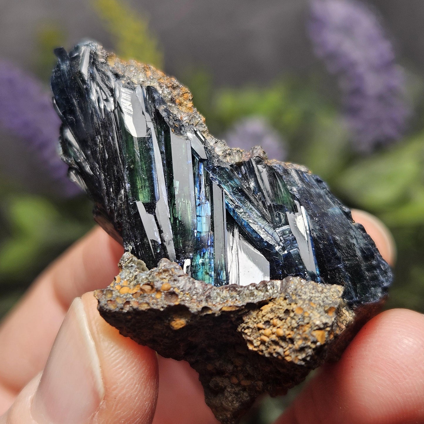 Vivianite Crystal Cluster (20
