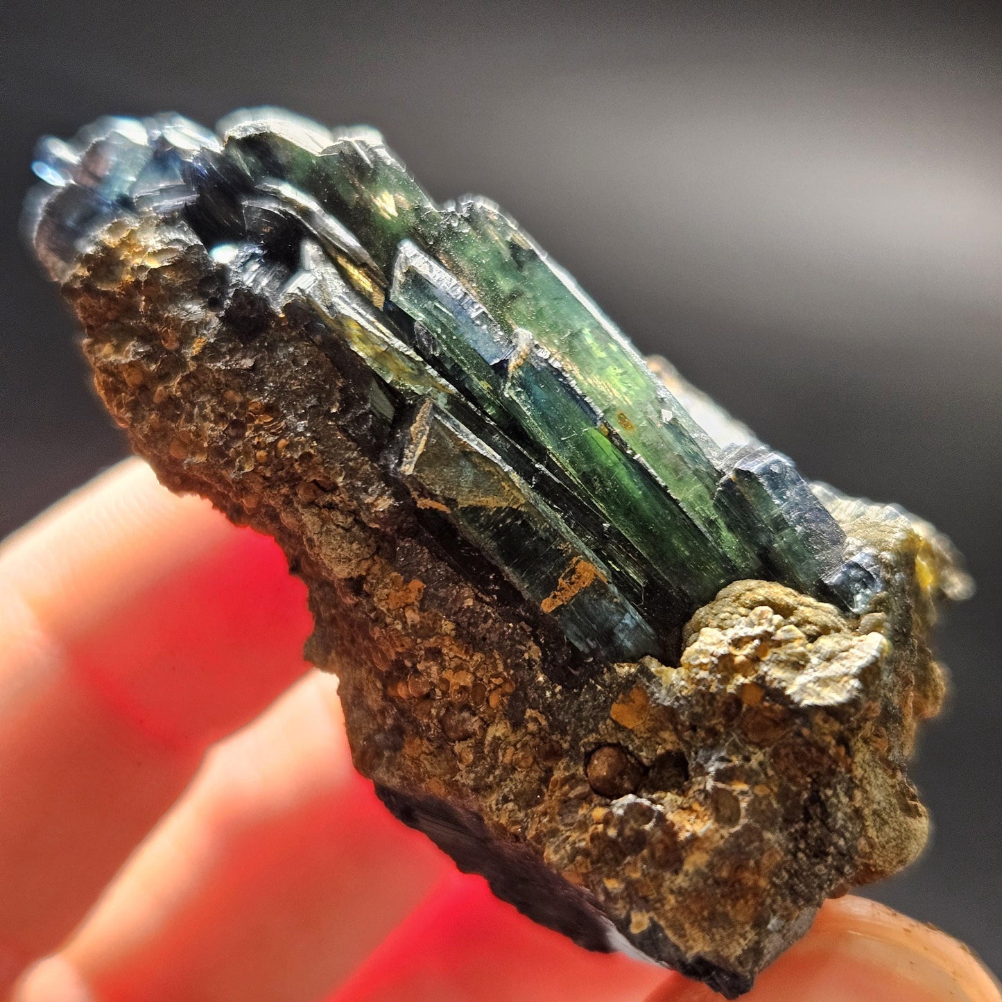 Vivianite Crystal Cluster (20