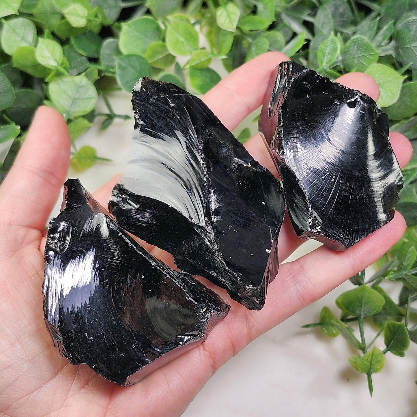 Raw Black Obsidian (2-3")