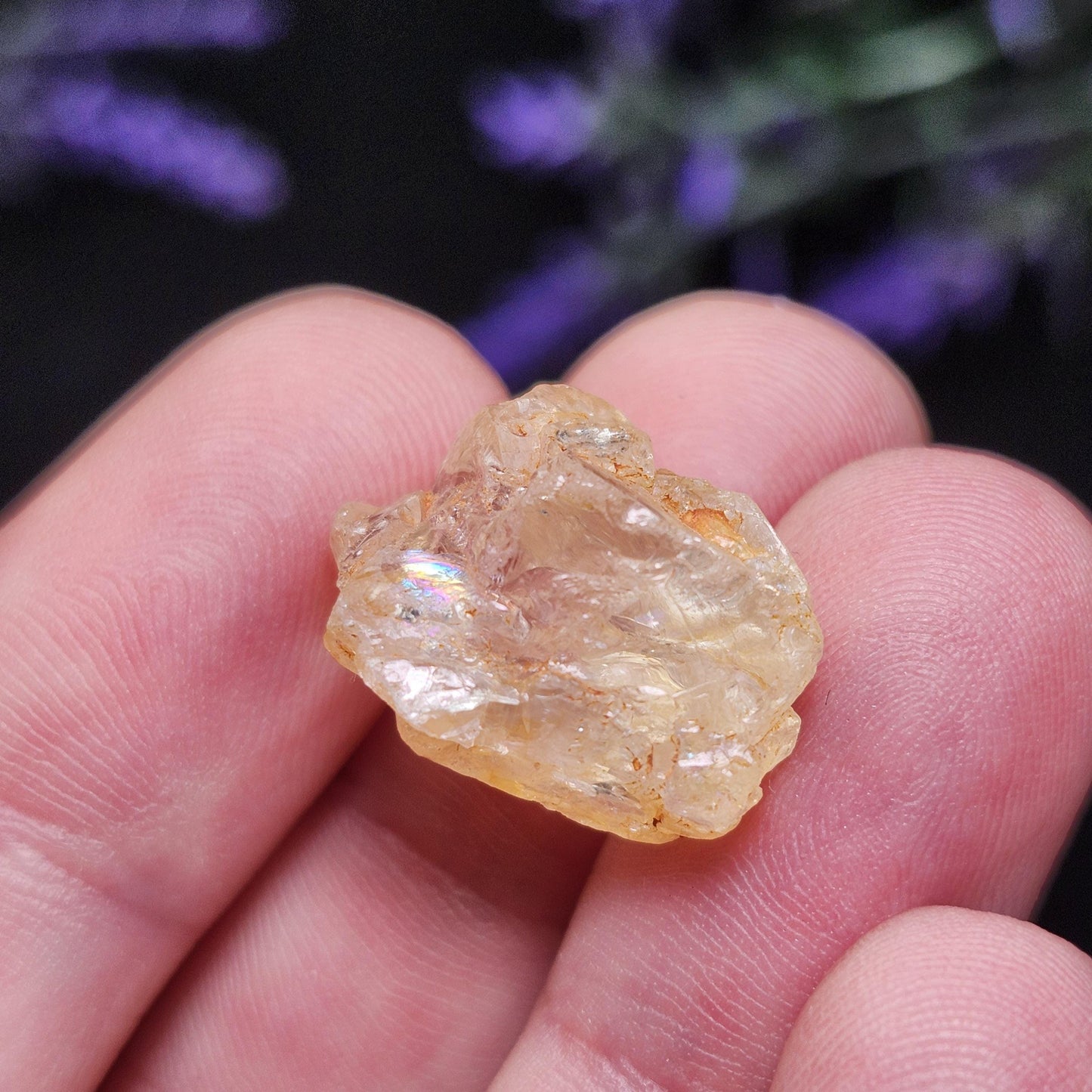 Golden Phenacite Crystal