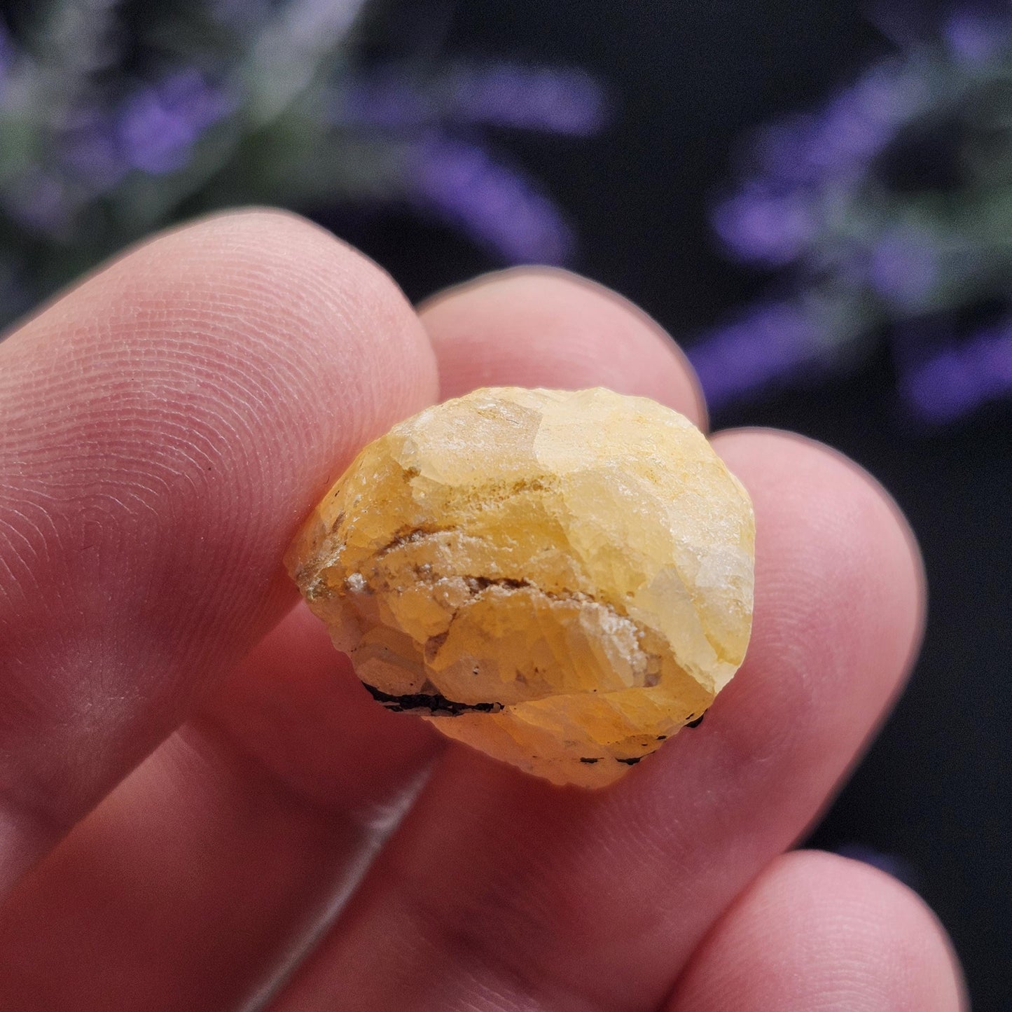Golden Phenacite Crystal