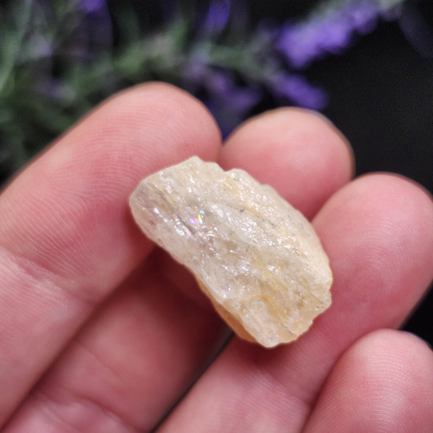 Golden Phenacite Crystal
