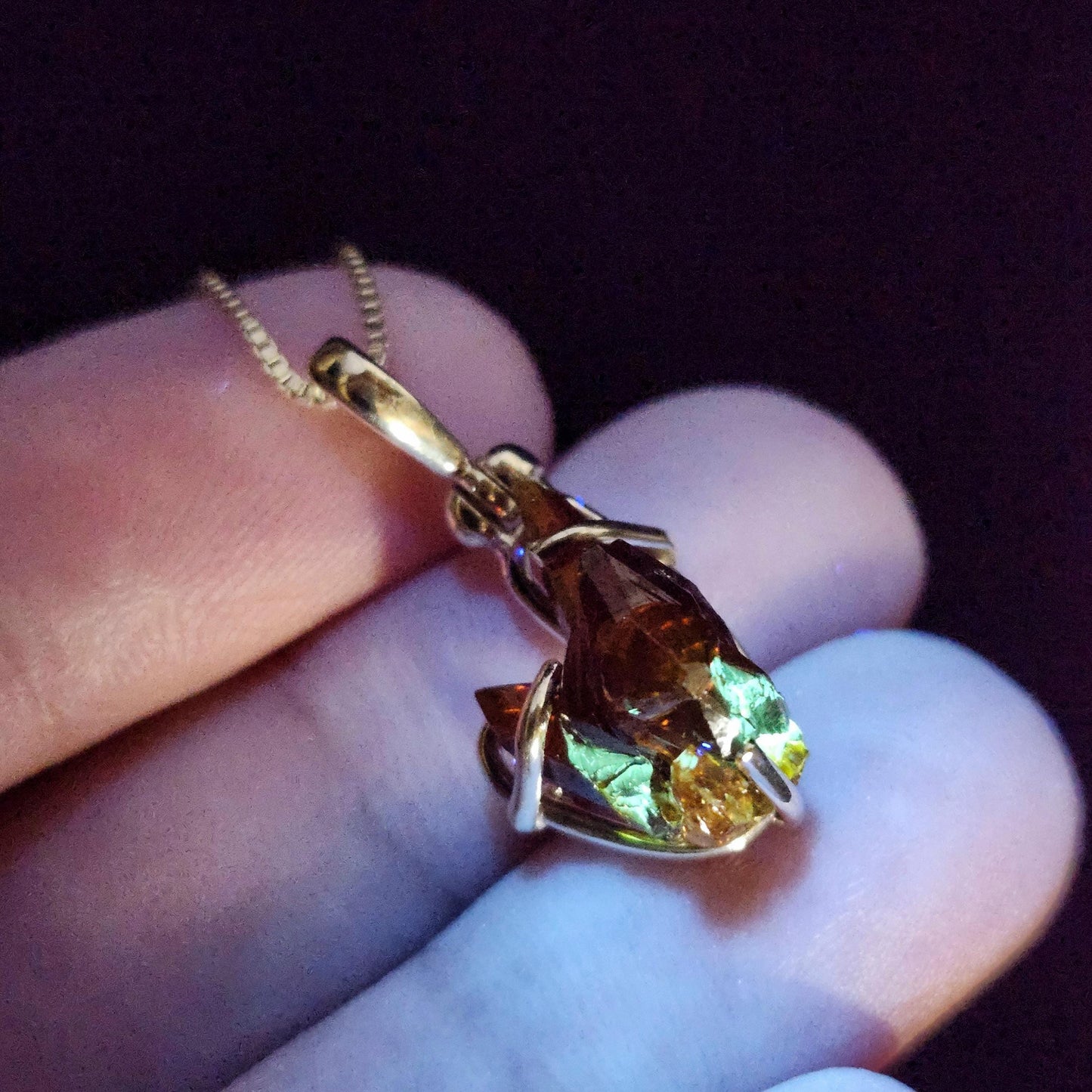 Zincite Pendant
