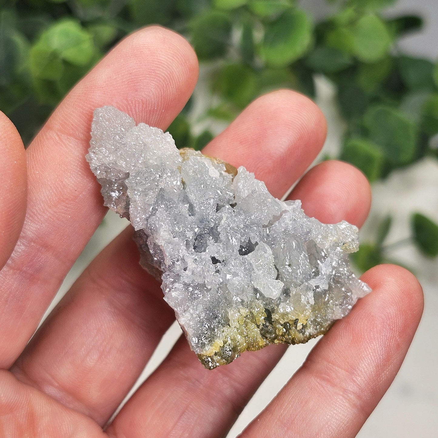 Bi Color Zincite Crystal