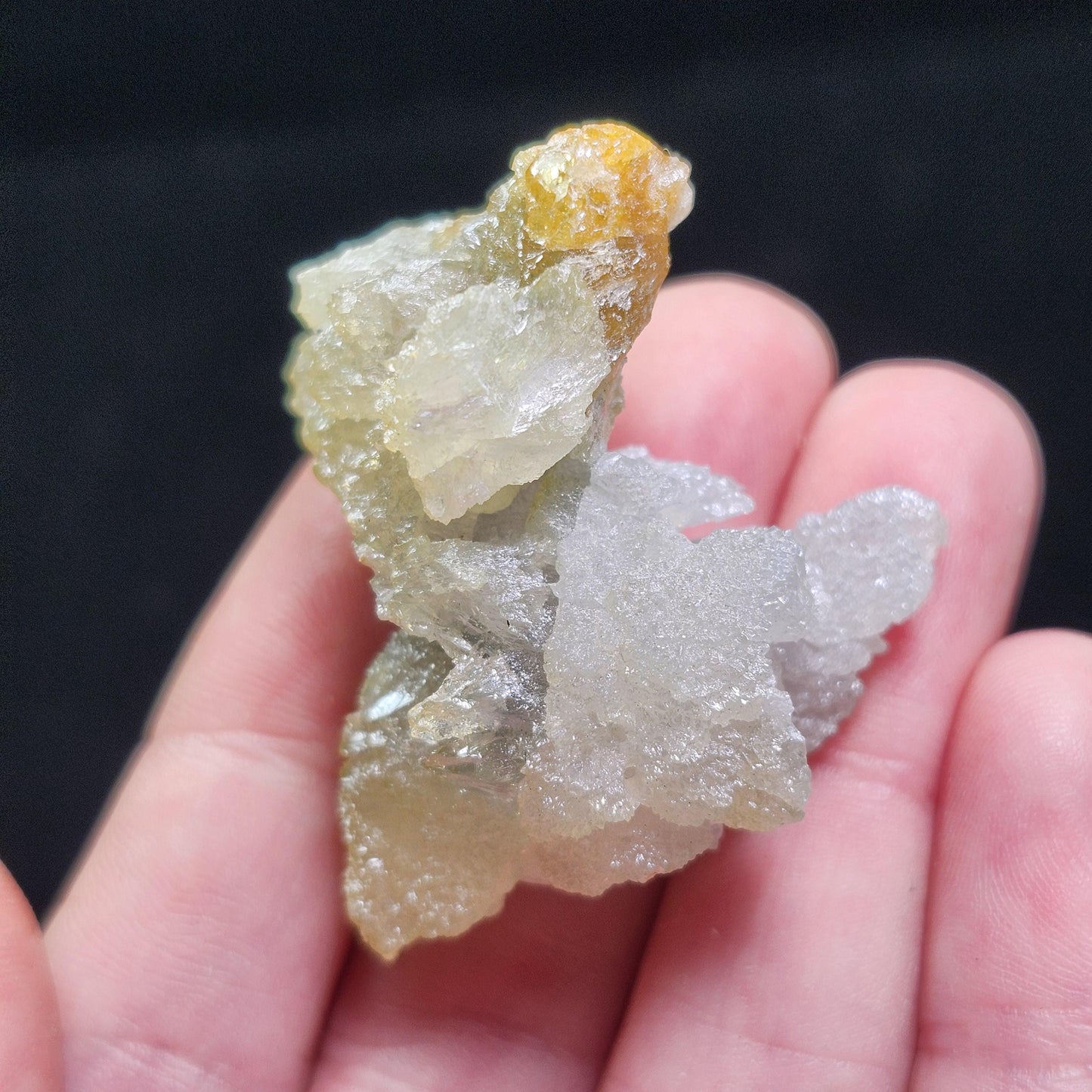 Bi Color Zincite Crystal