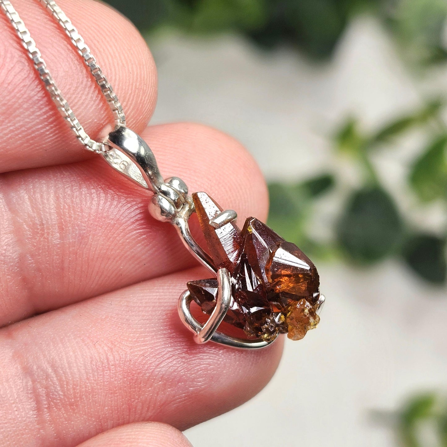 Zincite Pendant