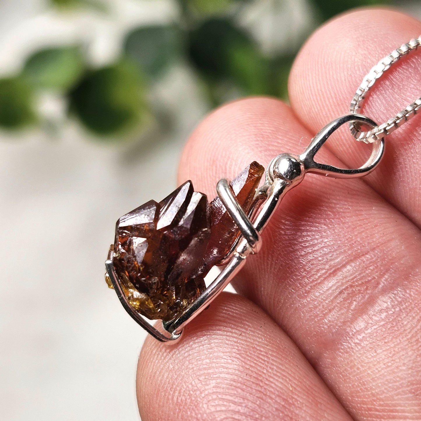 Zincite Pendant