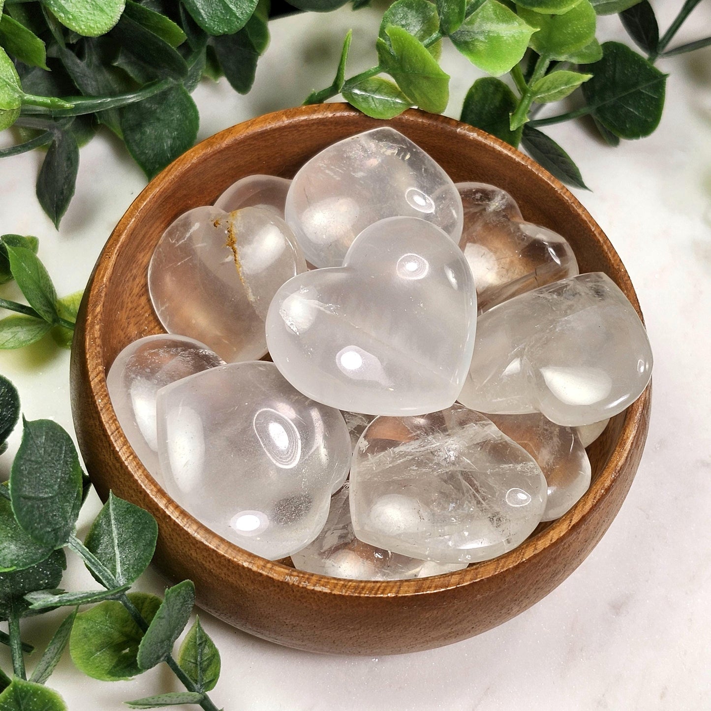 Girasol Quartz Heart