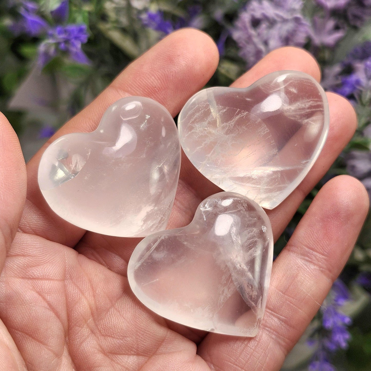 Girasol Quartz Heart