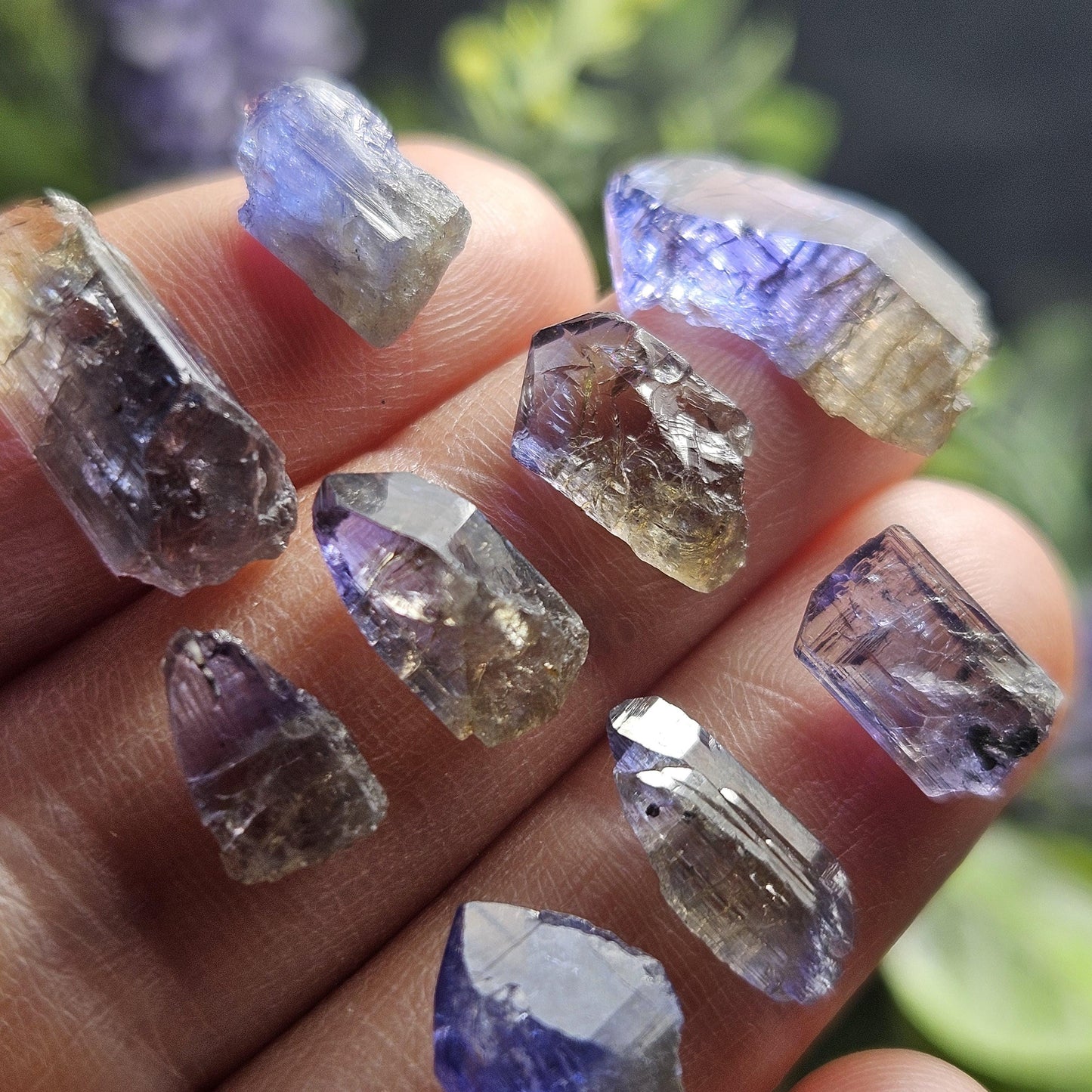 Untreated Tanzanite Crystal