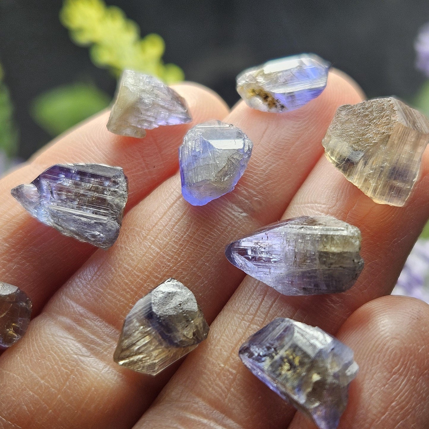 Untreated Tanzanite Crystal