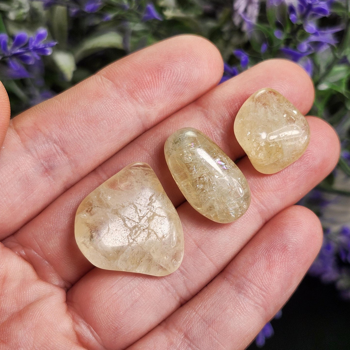 Golden Amblygonite Crystal